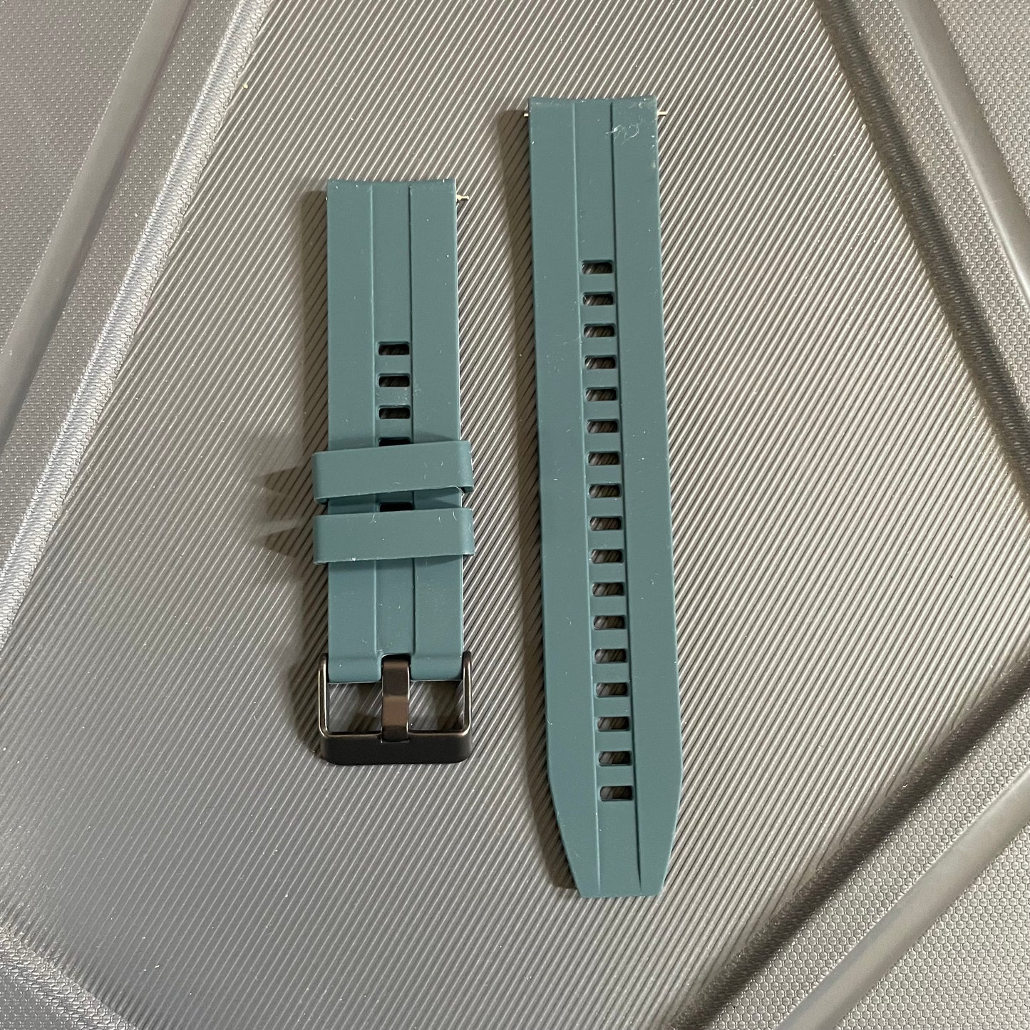 20mm Solid Color Silicone Strap with Quick Release Pins