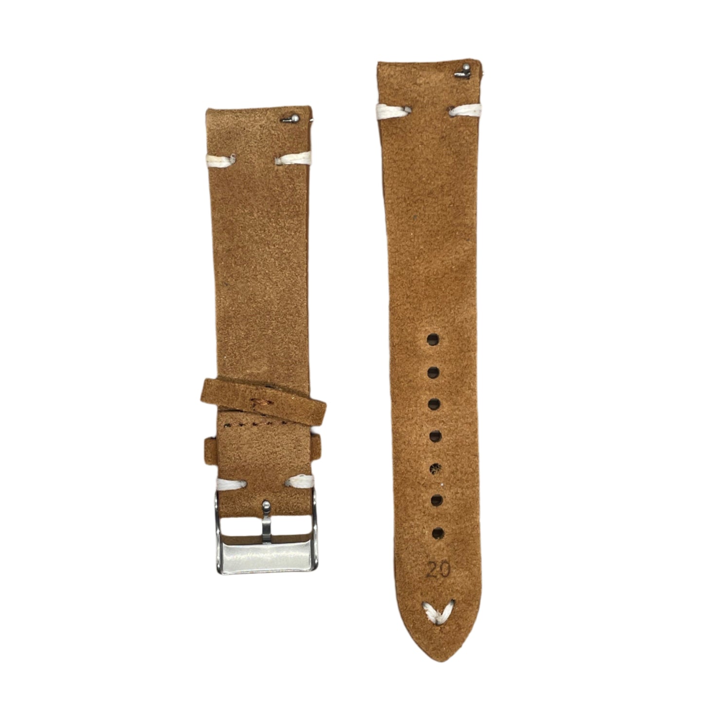 Top Grain Suede Watch Strap – Quick Release | 18mm / 20mm / 22mm - Suparv