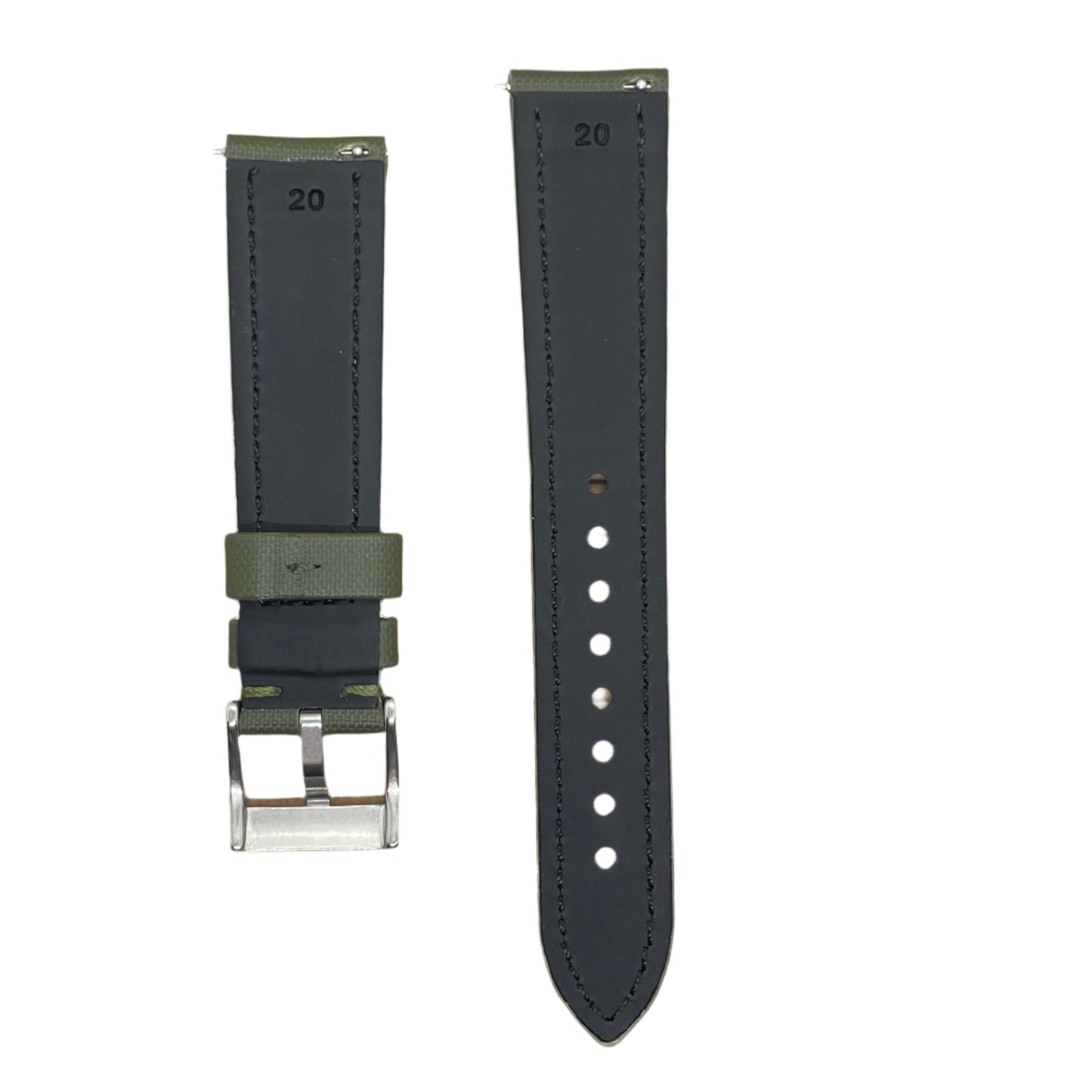 Sailcloth Premium Watch Strap – With Quick Release - Suparv