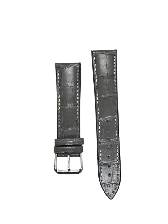 Hybrid Leather & Rubber Watch Strap – 20mm / 22mm / 24mm | Suparv Straps - Suparv