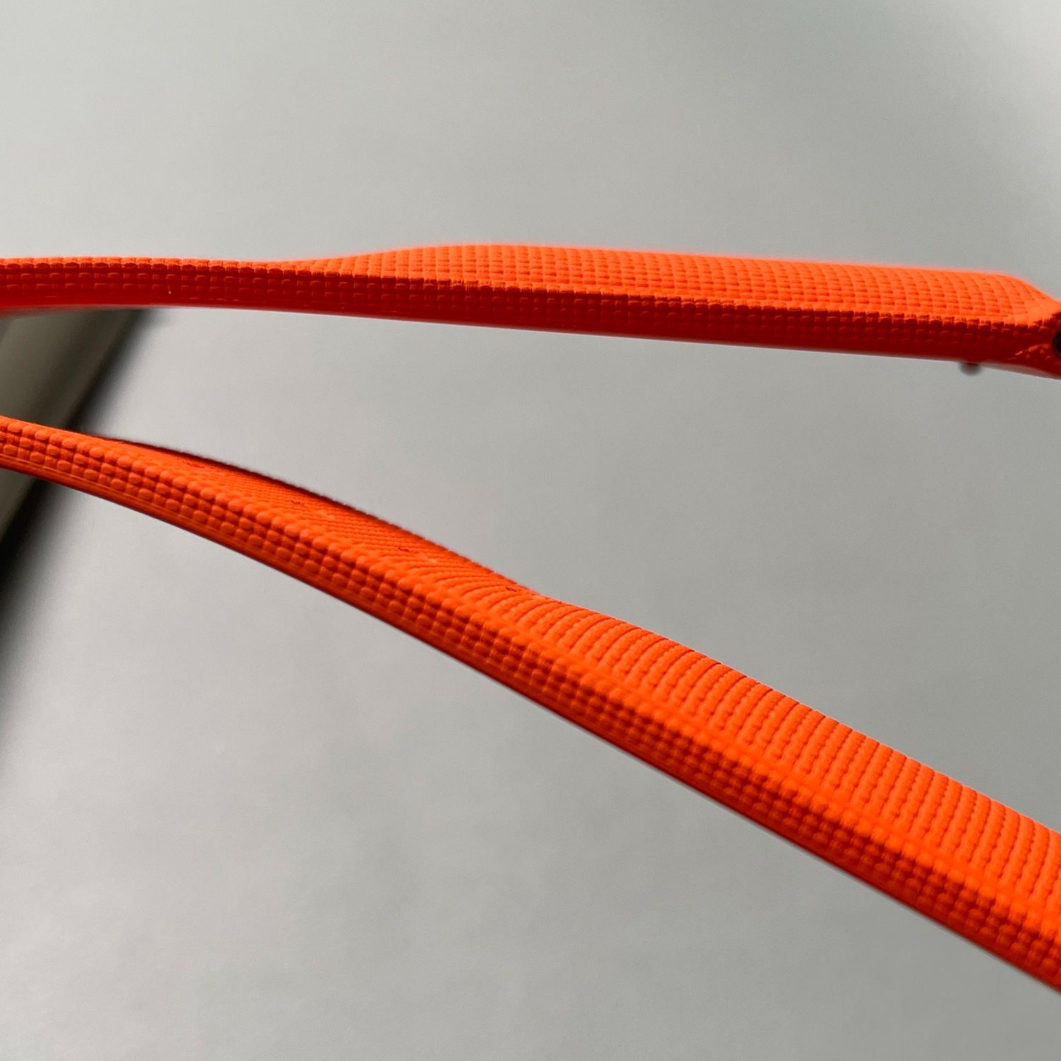 Loop-Free FKM Rubber Watch Band with Deployment Clasp – Sailcloth Texture, 20mm Diver Strap