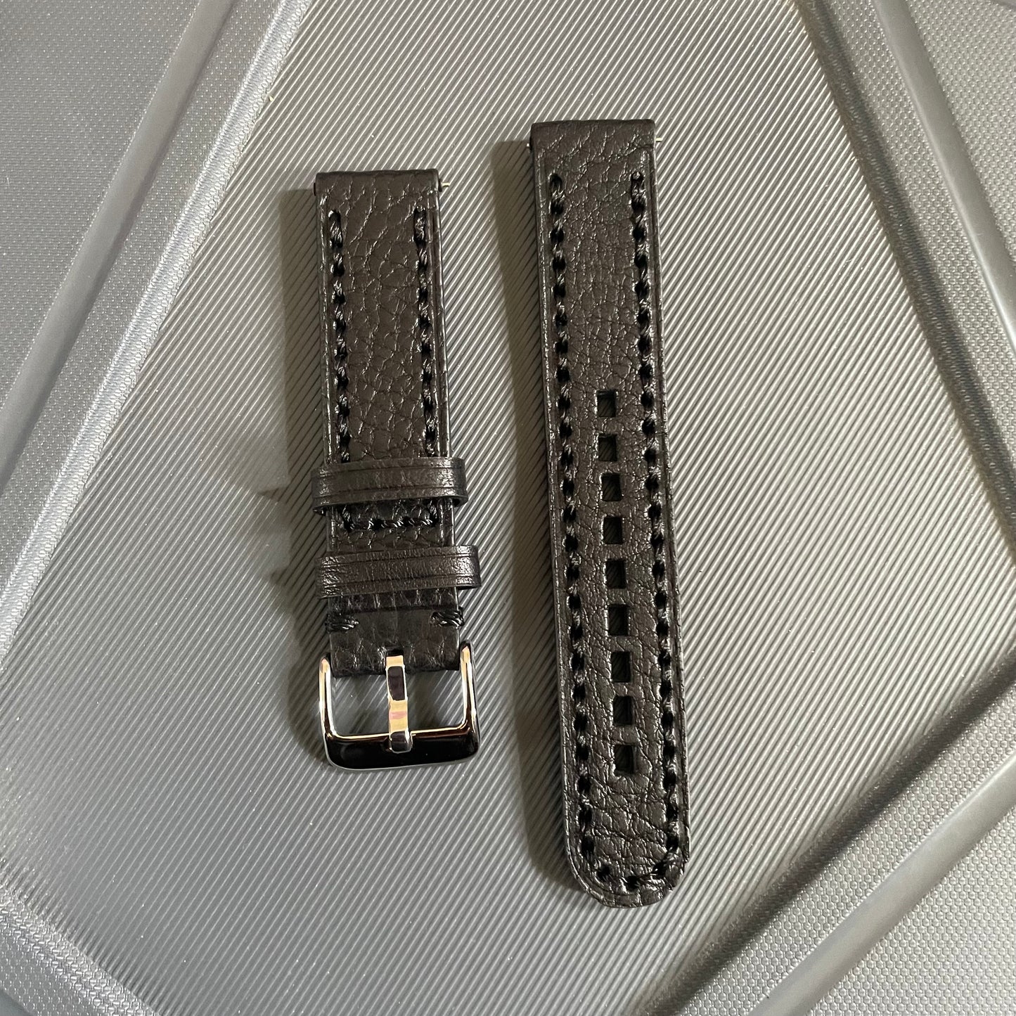 20 mm Italian Premium Leather Watch Strap with Quick Release – Classic & Elegant Design