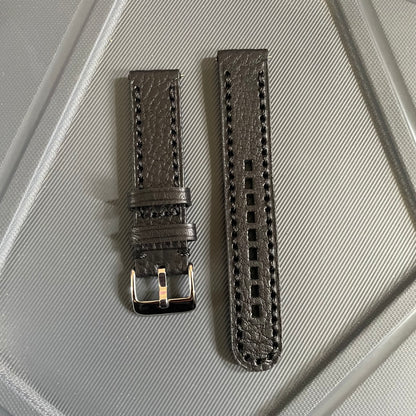20 mm Italian Premium Leather Watch Strap with Quick Release – Classic & Elegant Design