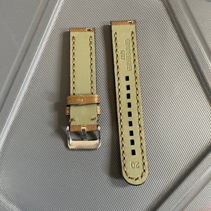 20 mm Italian Premium Leather Watch Strap with Quick Release – Classic & Elegant Design