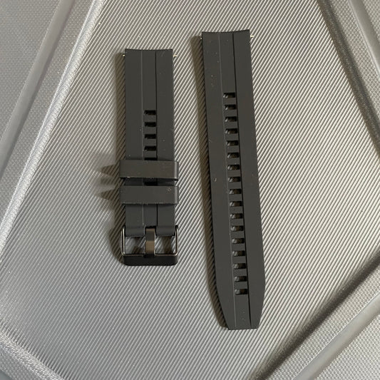 20mm Solid Color Silicone Strap with Quick Release Pins
