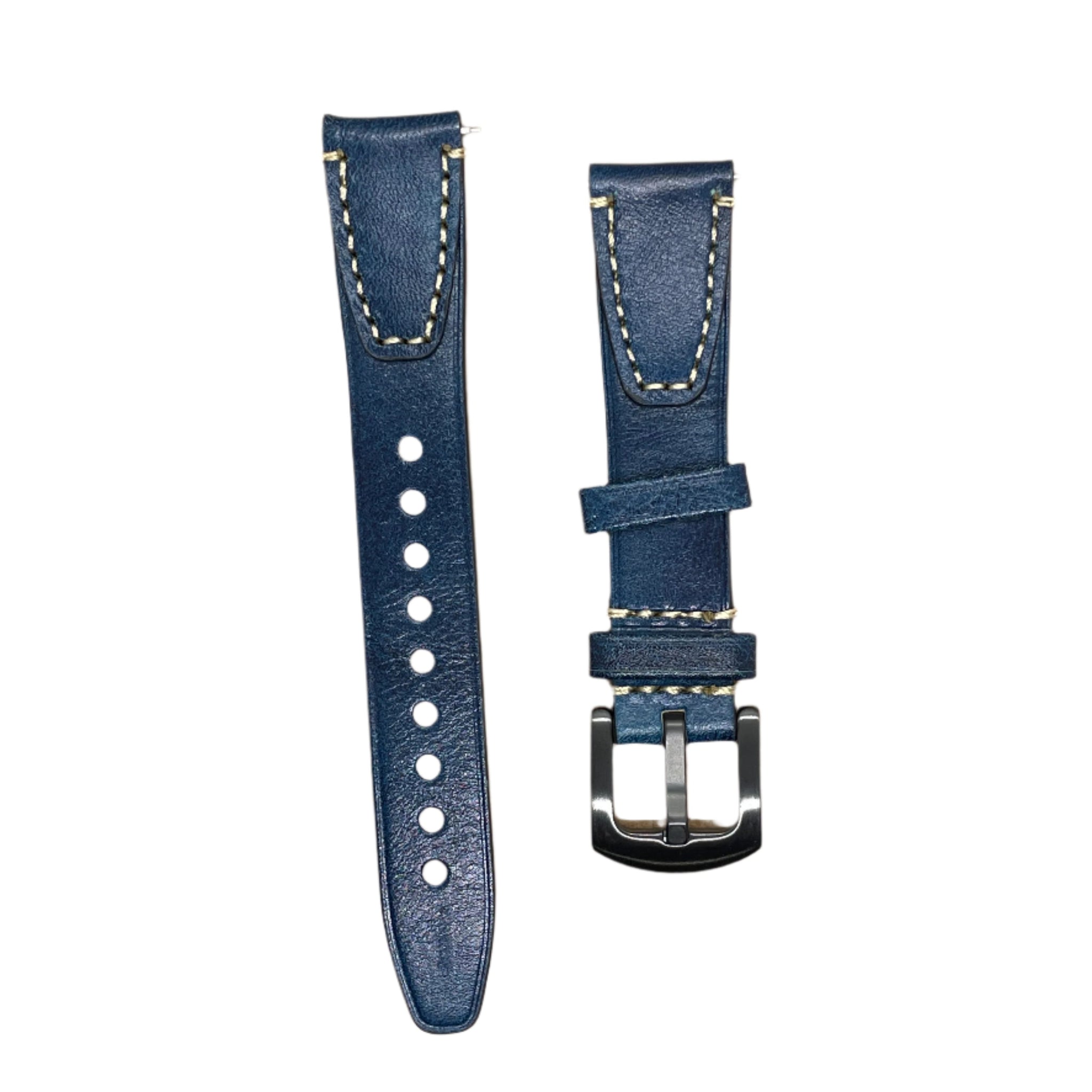 Vintage Premium Leather Watch Strap – Quick Release - Suparv