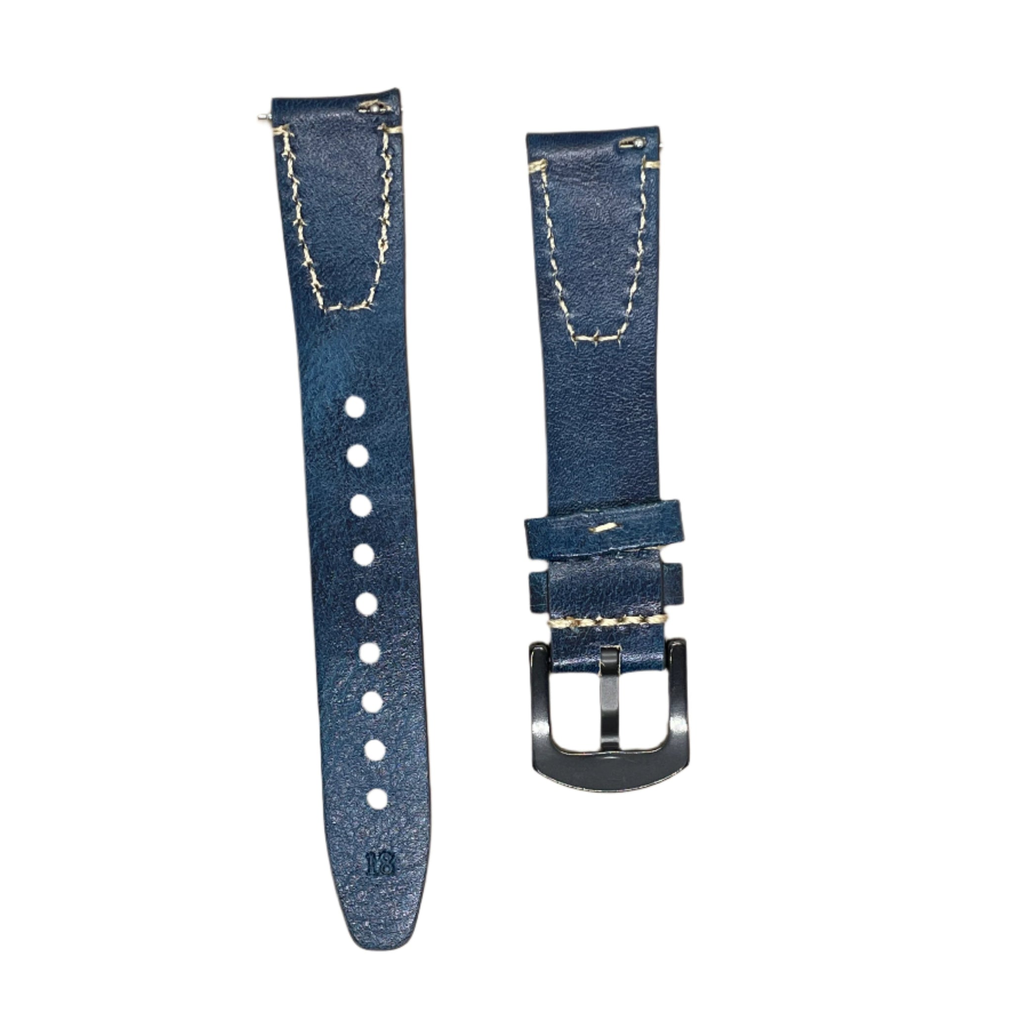 Vintage Premium Leather Watch Strap – Quick Release - Suparv