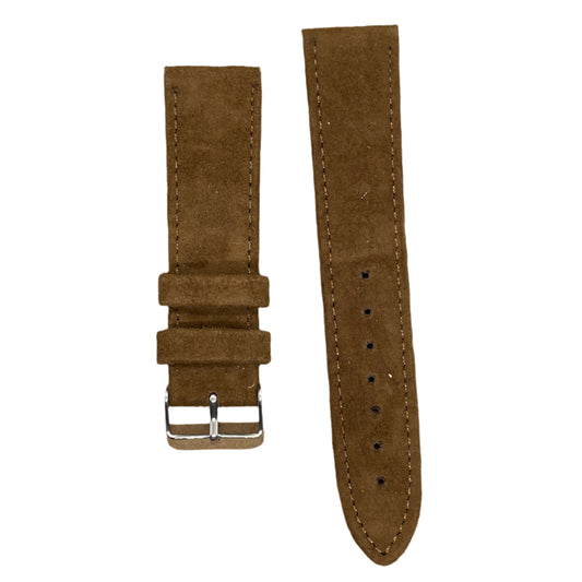 18mm/20mm/22mm Affordable Suede Leather Strap – Soft, Stylish & Comfortable - Suparv