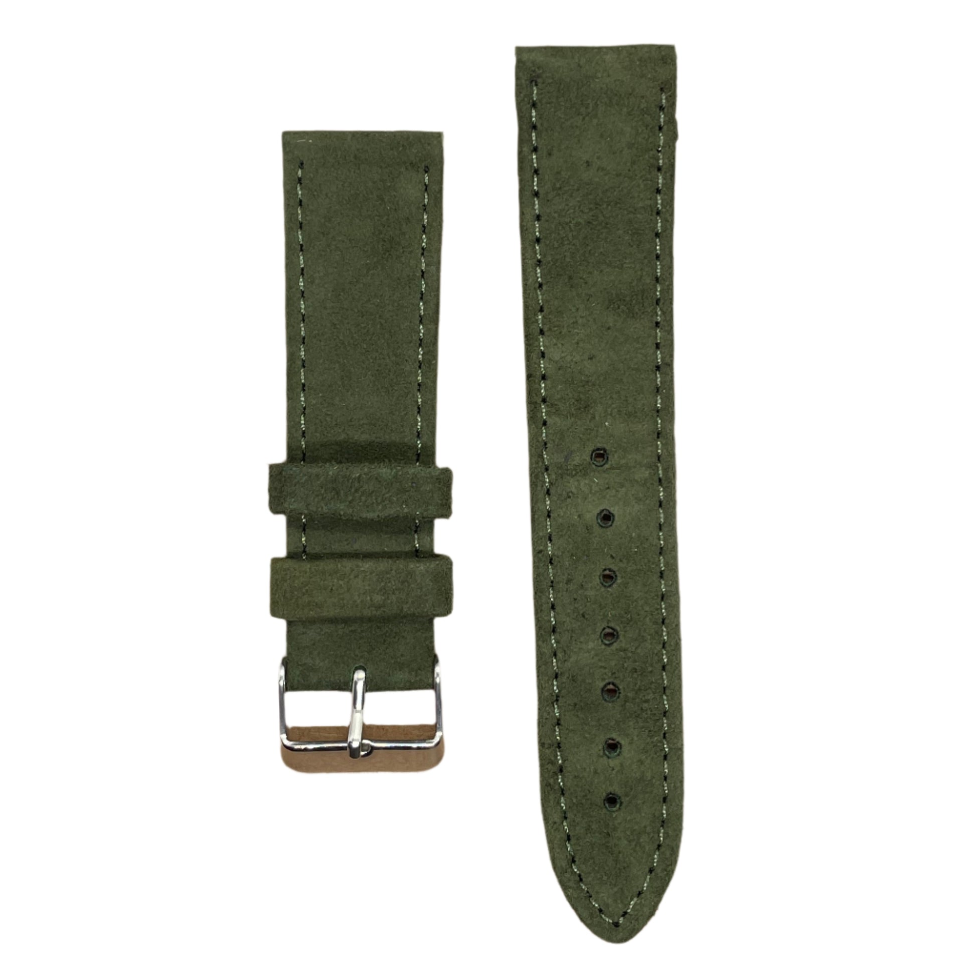 18mm/20mm/22mm Affordable Suede Leather Strap – Soft, Stylish & Comfortable - Suparv