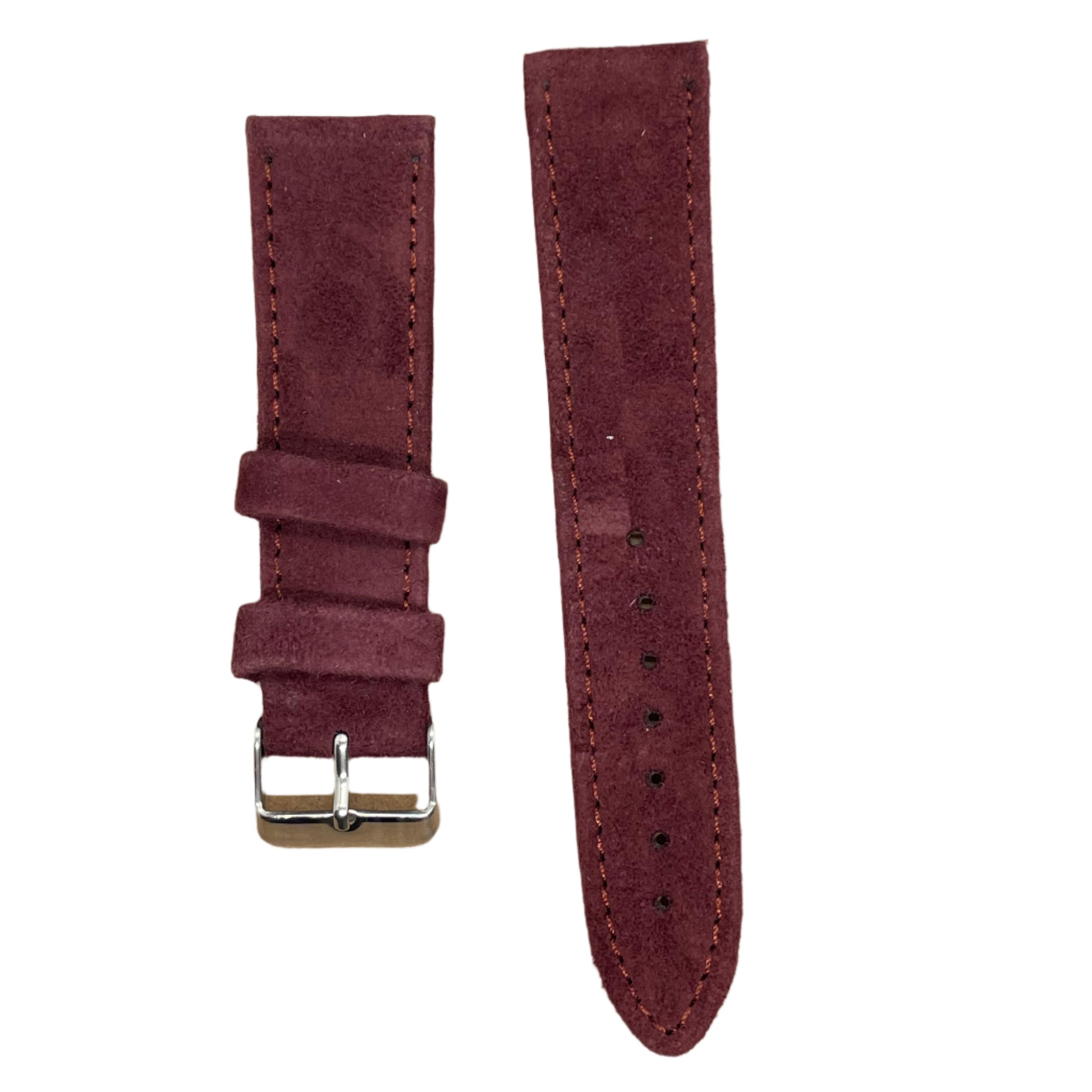 18mm/20mm/22mm Affordable Suede Leather Strap – Soft, Stylish & Comfortable - Suparv