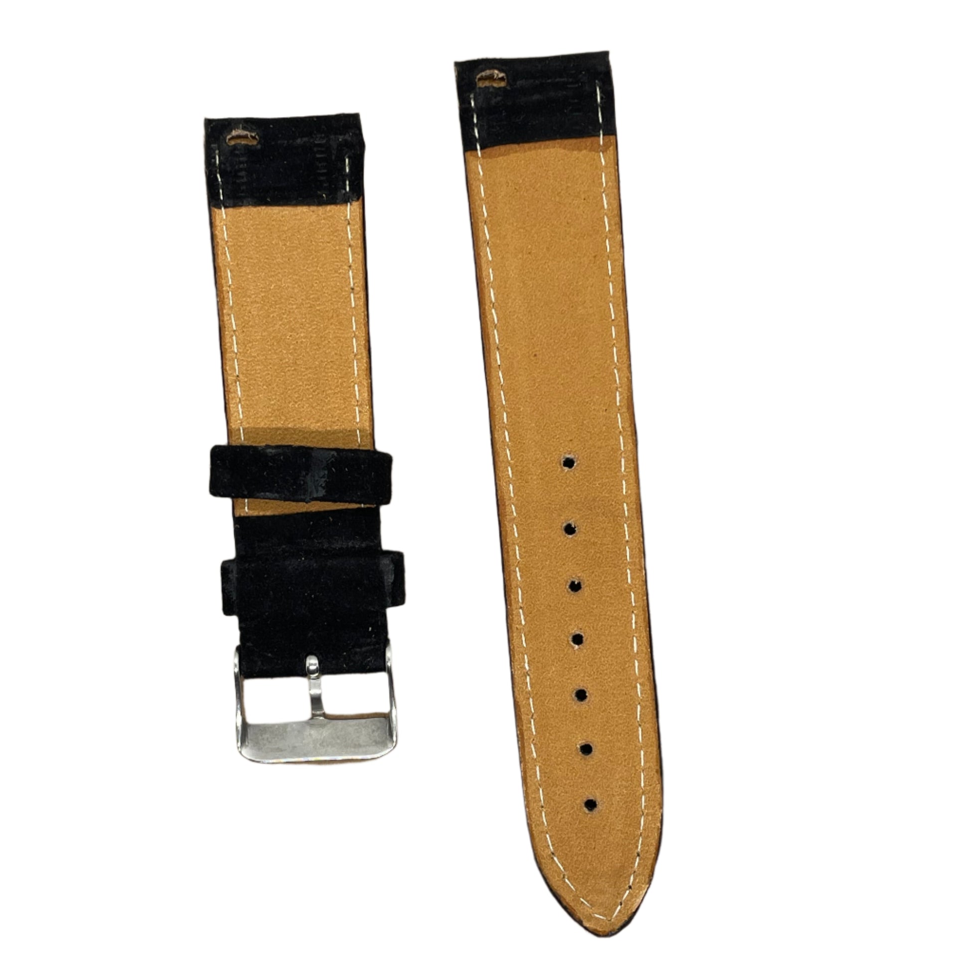 18mm/20mm/22mm Affordable Suede Leather Strap – Soft, Stylish & Comfortable - Suparv