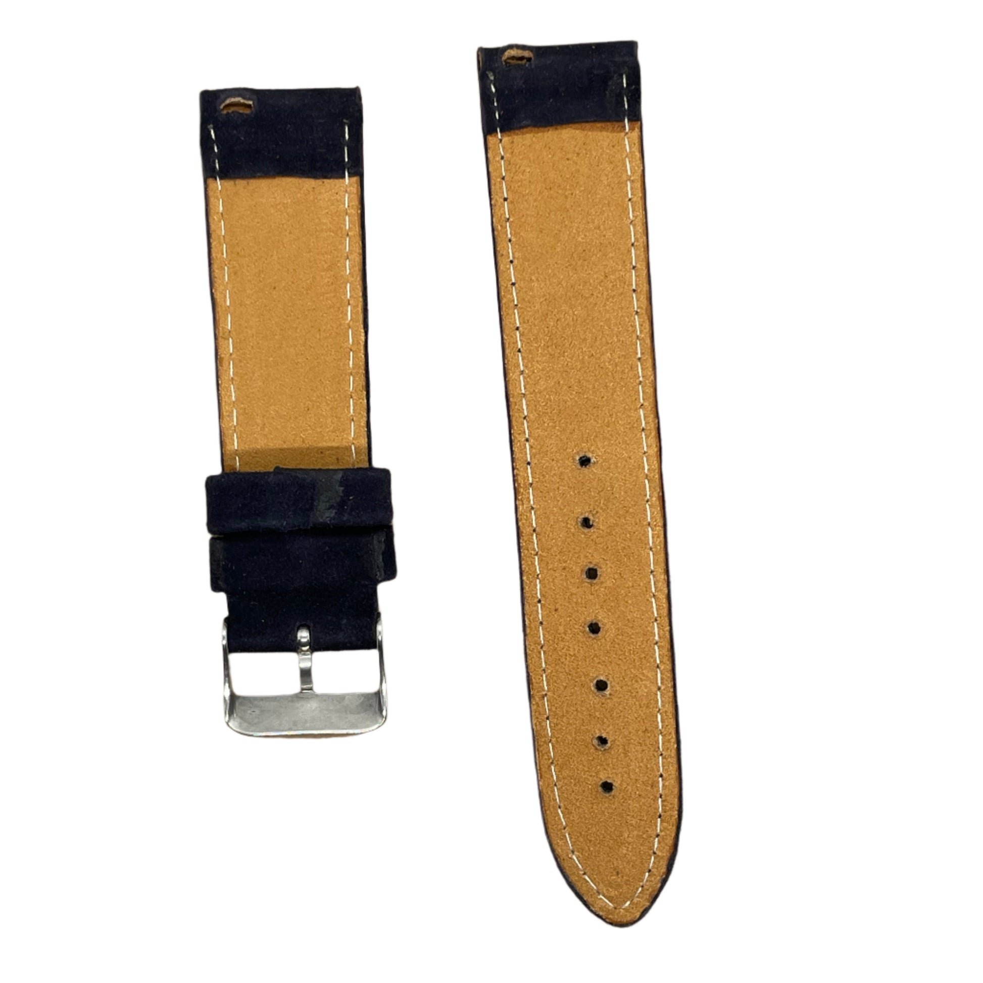 18mm/20mm/22mm Affordable Suede Leather Strap – Soft, Stylish & Comfortable - Suparv
