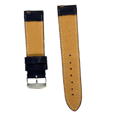 18mm/20mm/22mm Affordable Suede Leather Strap – Soft, Stylish & Comfortable - Suparv