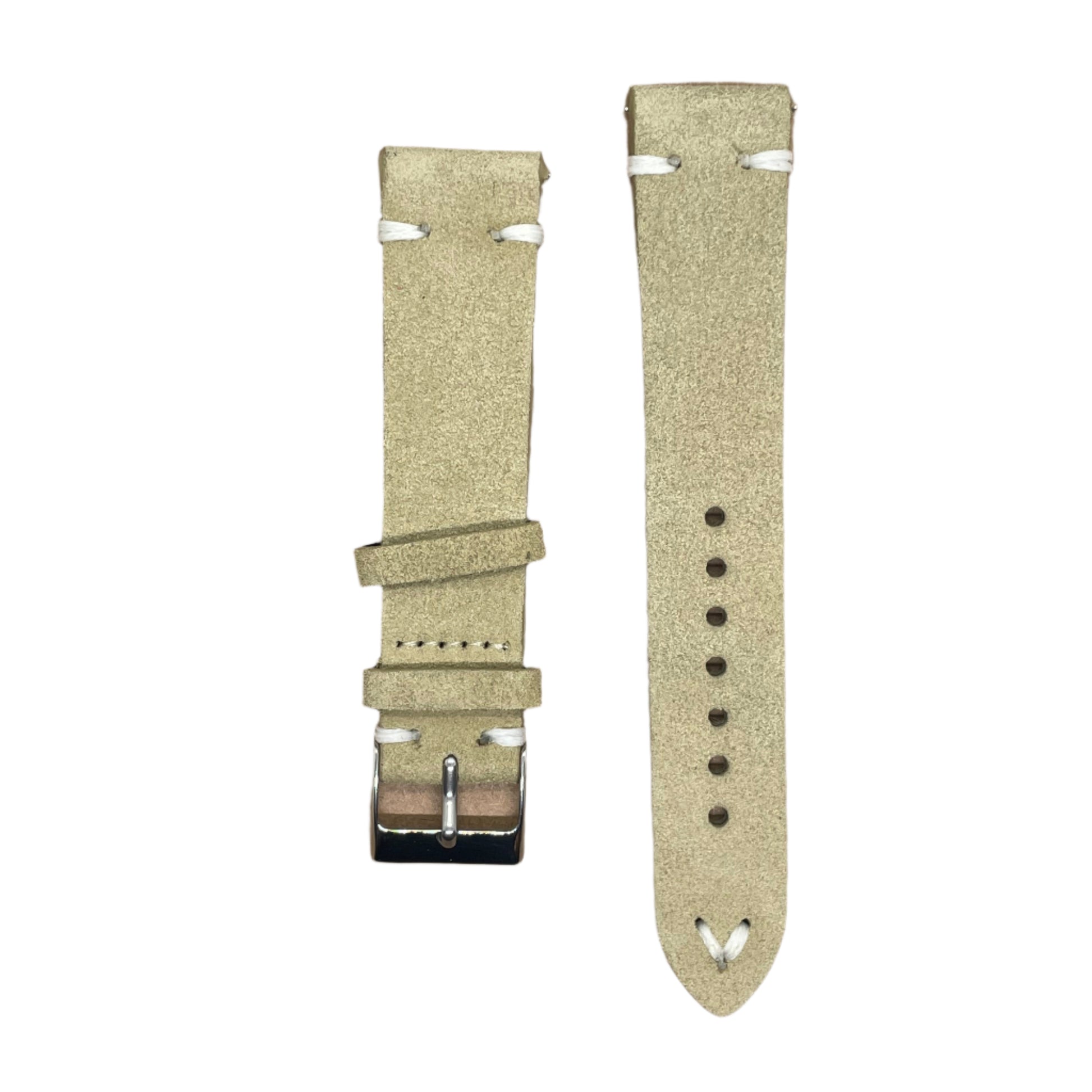 Top Grain Suede Watch Strap – Quick Release | 18mm / 20mm / 22mm - Suparv