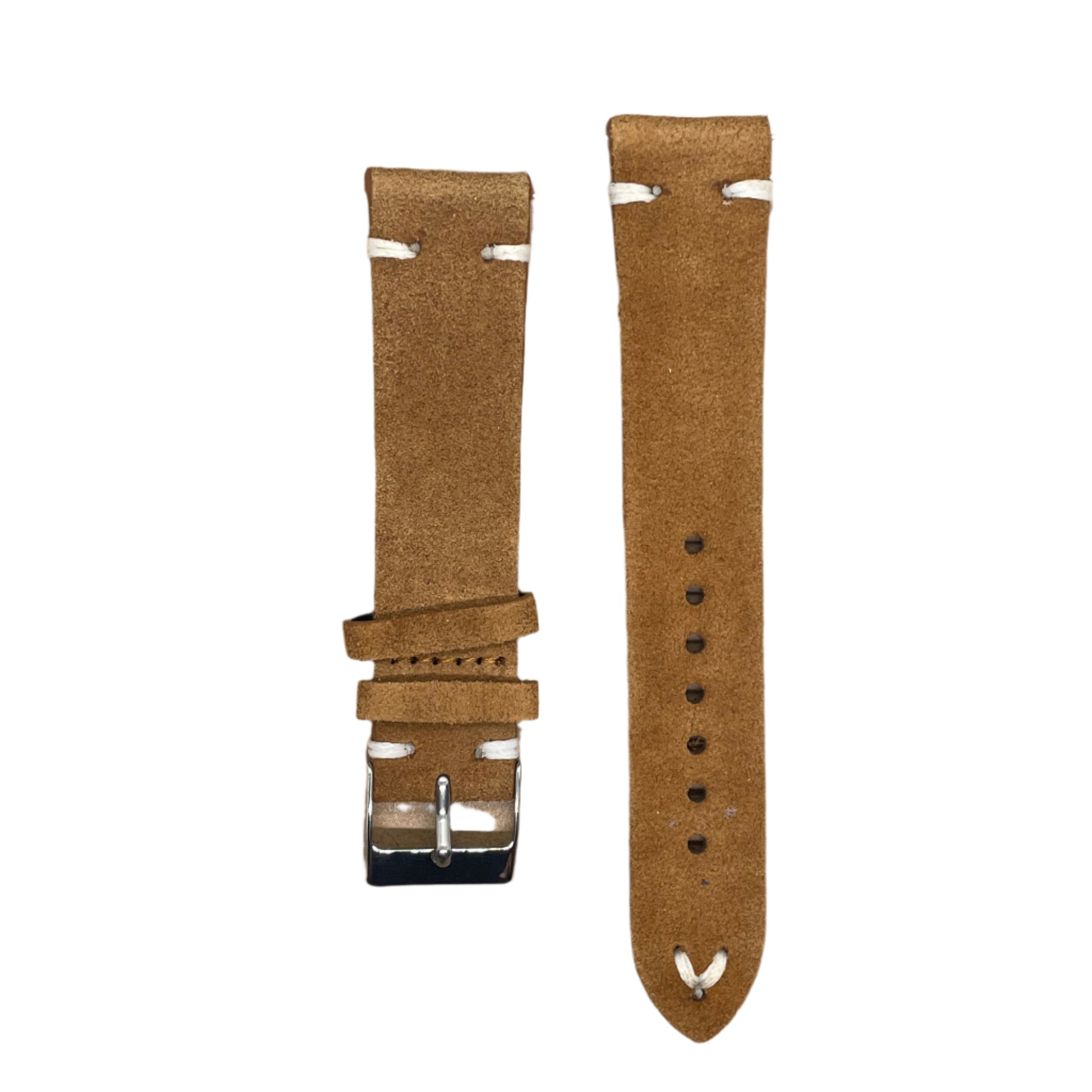 Top Grain Suede Watch Strap – Quick Release | 18mm / 20mm / 22mm - Suparv