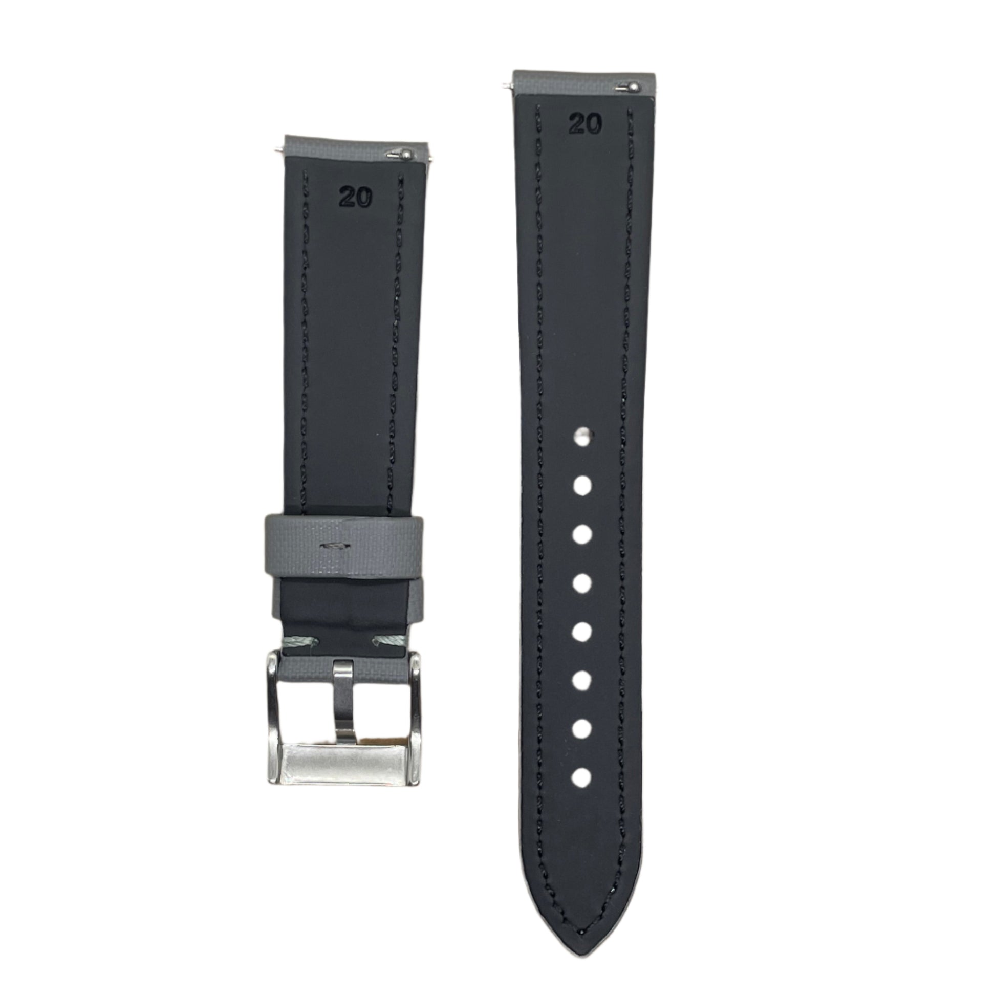 Sailcloth Premium Watch Strap – With Quick Release - Suparv