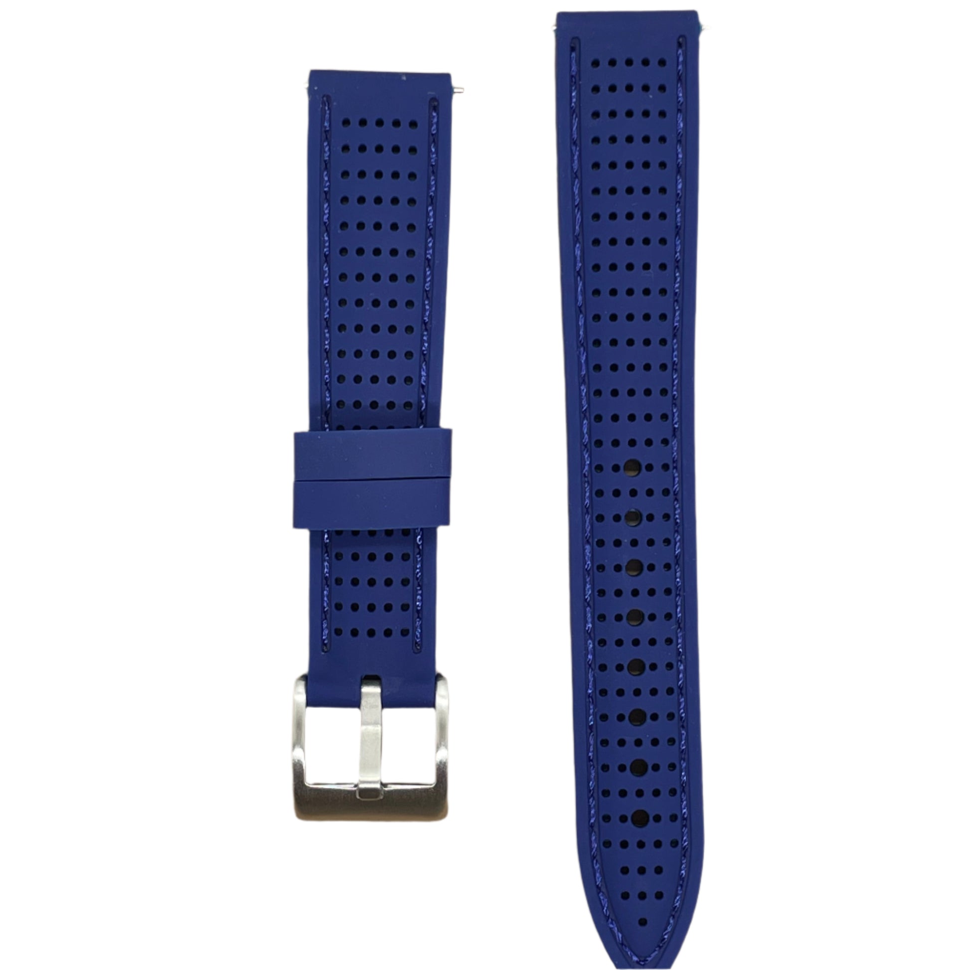 Premium Silicone Rubber Strap – 18mm | Quick Release - Suparv
