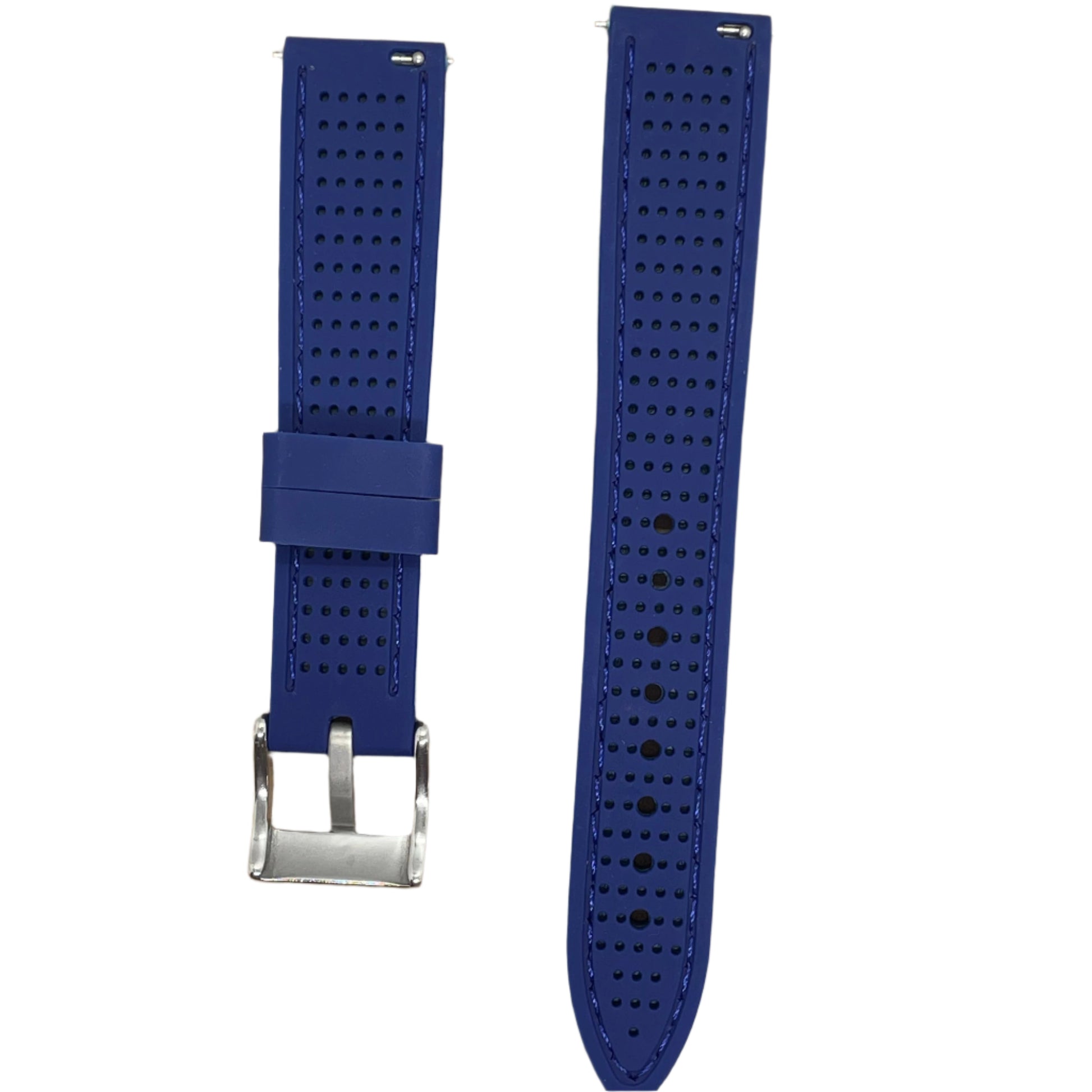 Premium Silicone Rubber Strap – 18mm | Quick Release - Suparv