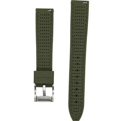 Premium Silicone Rubber Strap – 18mm | Quick Release - Suparv