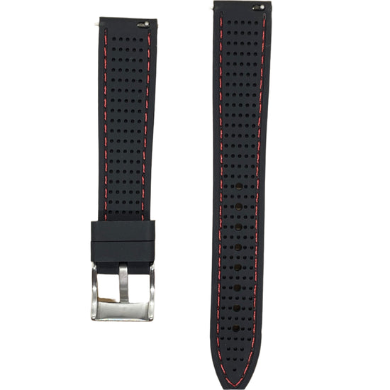 Premium Silicone Rubber Strap – 18mm | Quick Release - Suparv
