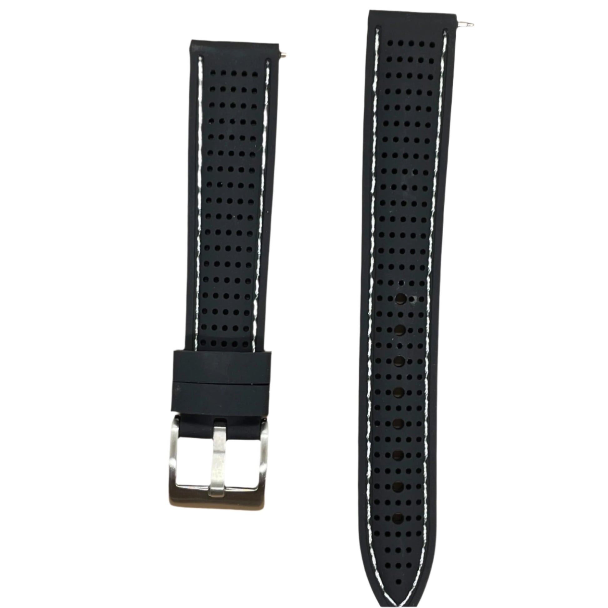 Premium Silicone Rubber Strap – 18mm | Quick Release - Suparv