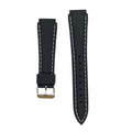  Black with White Stitch