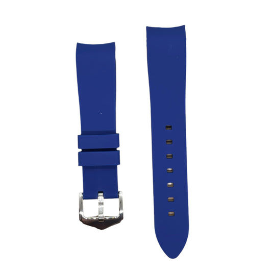 20mm High-Quality Curved End Silicone Strap | Sporty & Secure Fit - Suparv