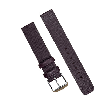 Formal Textured Leather Watch Strap – Premium Finish - Suparv