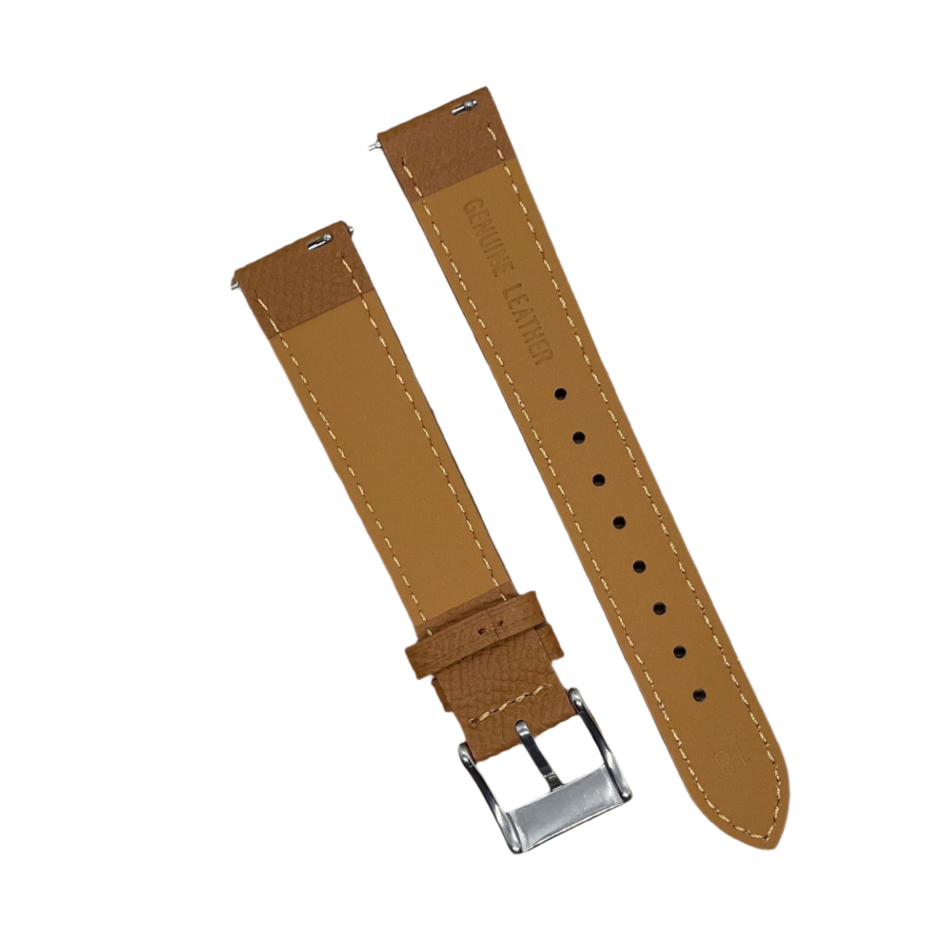 Epsom Leather Watch Strap with Quick Release - Suparv