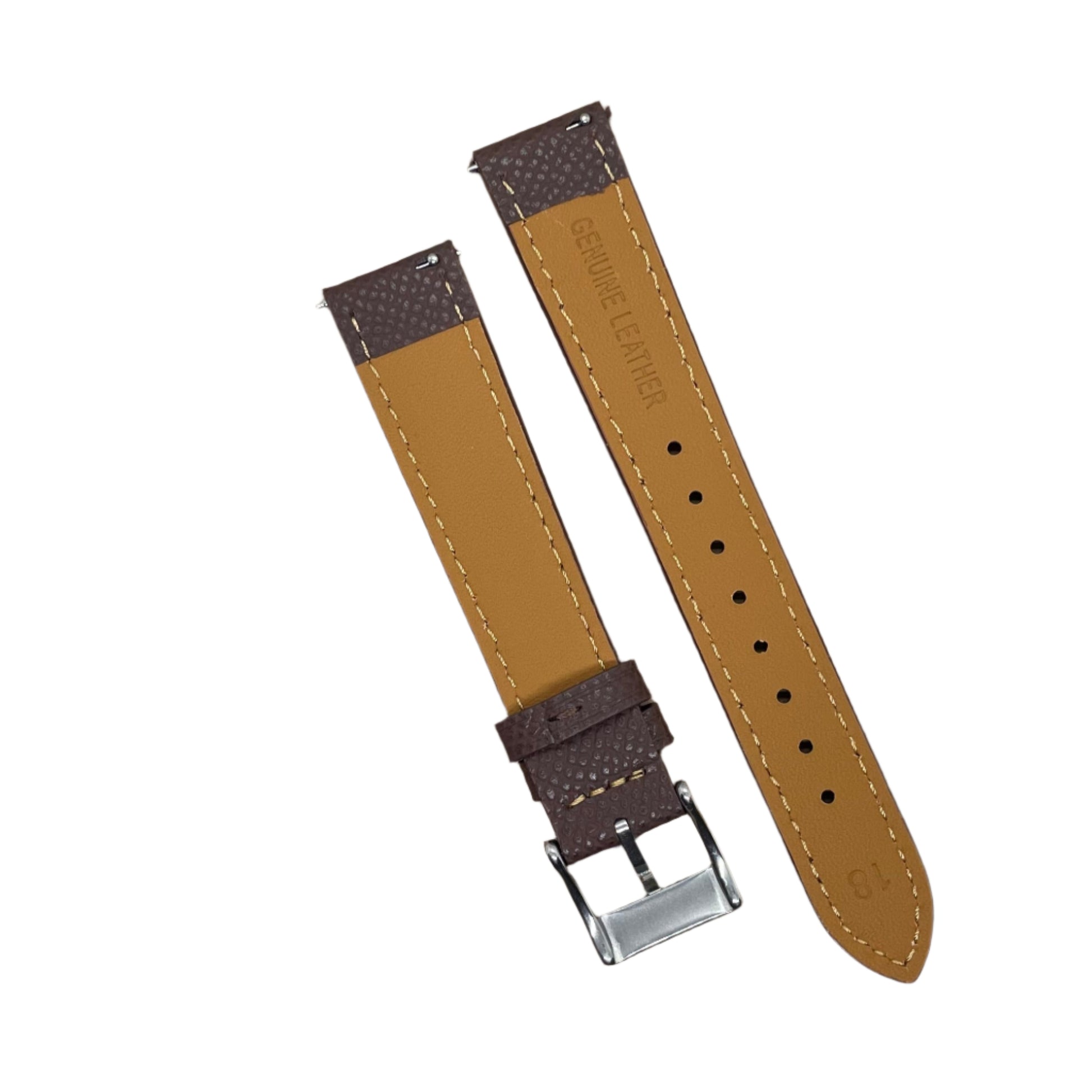 Epsom Leather Watch Strap with Quick Release - Suparv