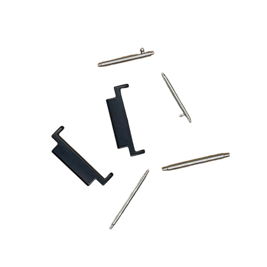 Casio 18x22 Metal Strap Adapter (Black) – Compatible with MRW-200H, AE-1200, AE-1300 & More - Suparv