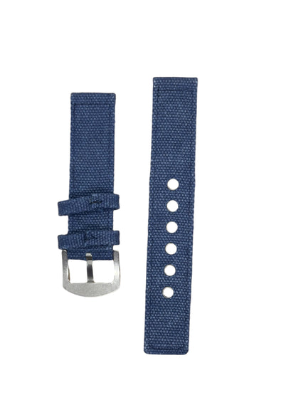 Canvas/Denim Watch Strap – 18mm/20mm/22mm | Suparv - Suparv