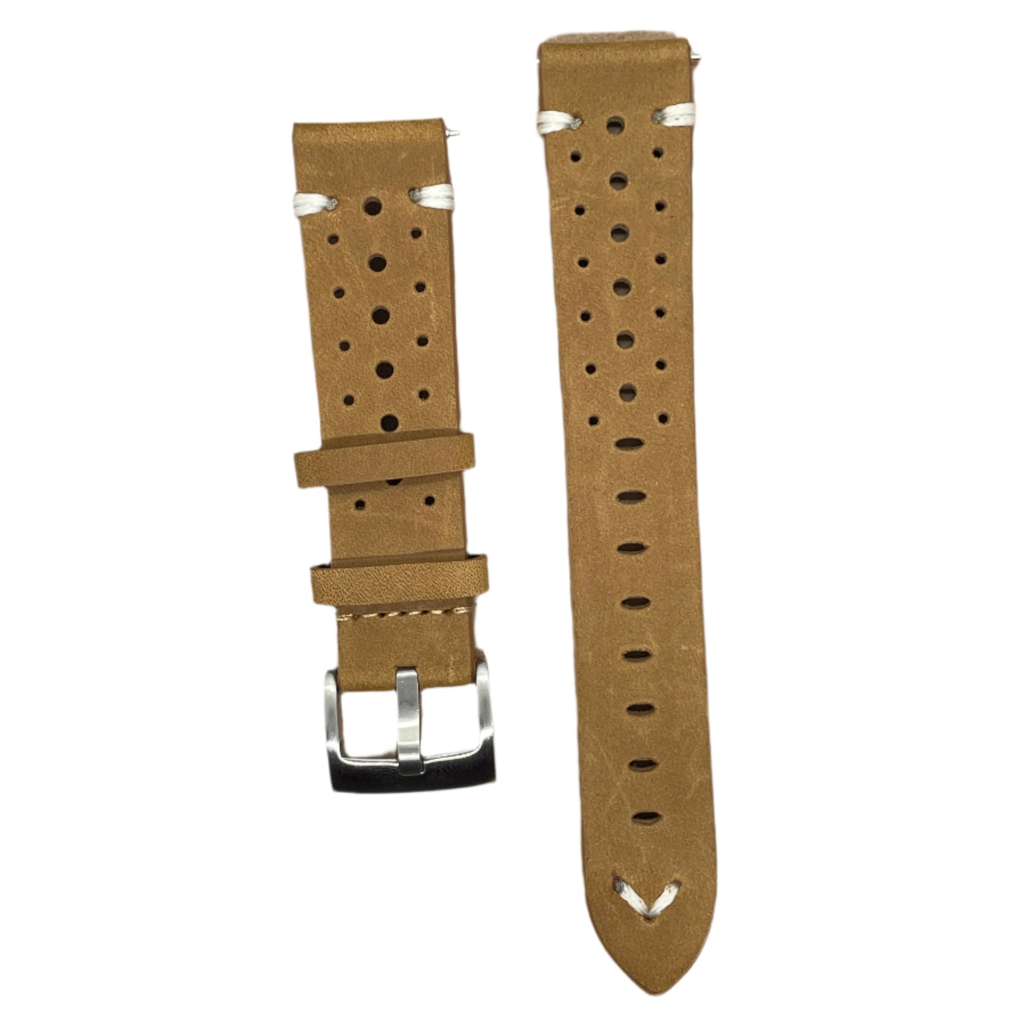 Full Grain Leather Rally Strap – Premium Quality with Quick Release - Suparv