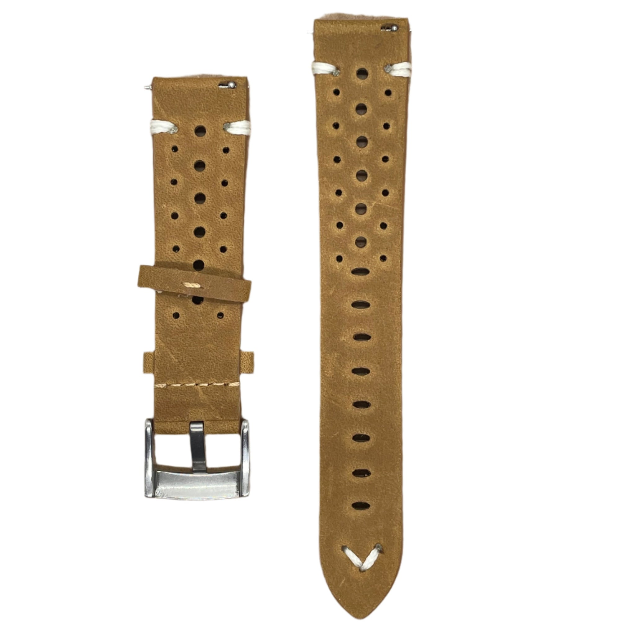 Full Grain Leather Rally Strap – Premium Quality with Quick Release - Suparv