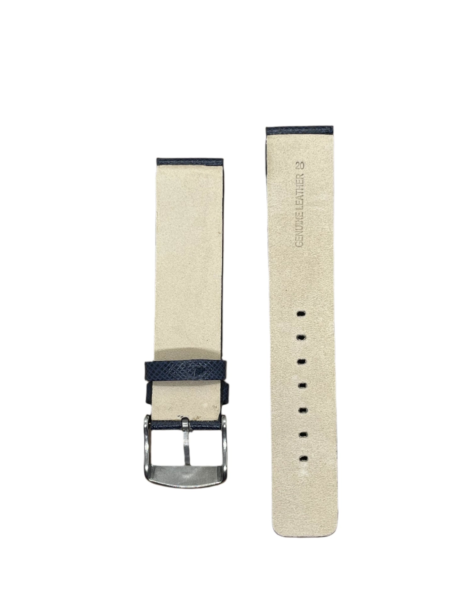 Formal Textured Leather Watch Strap – Premium Finish - Suparv