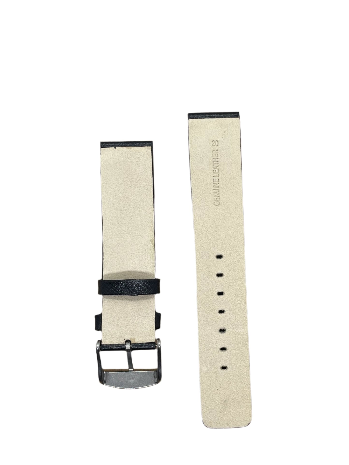 Formal Textured Leather Watch Strap – Premium Finish - Suparv