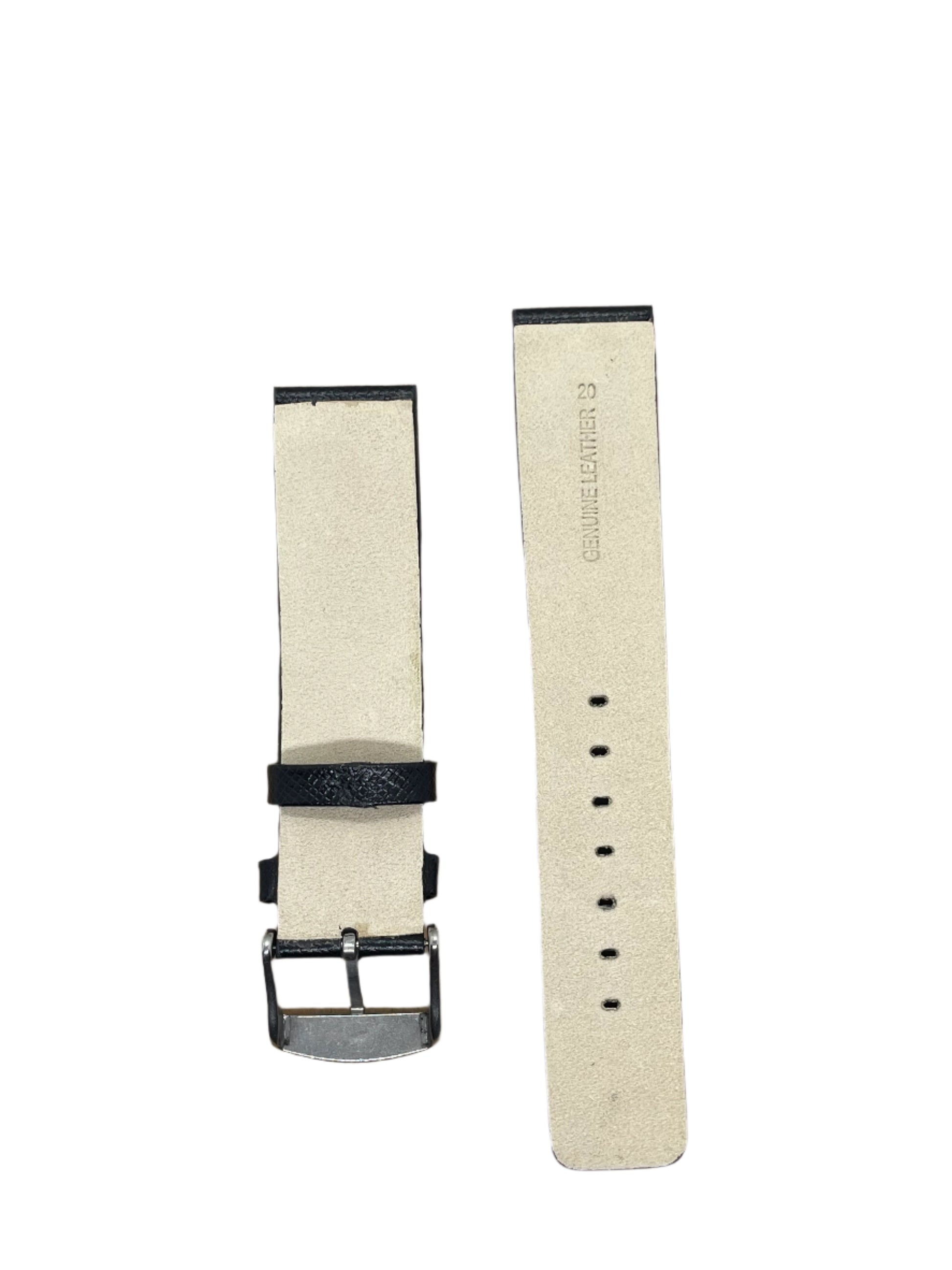 Formal Textured Leather Watch Strap – Premium Finish - Suparv