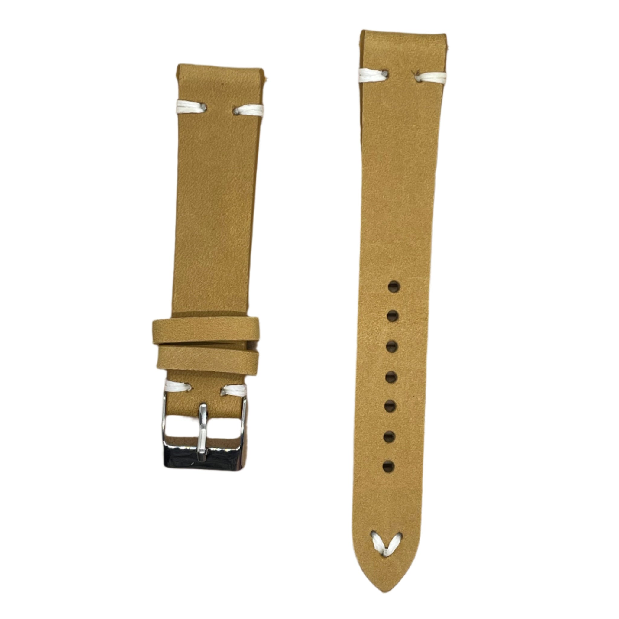 Full Grain Leather Watch Strap with Quick Release – 18mm / 20mm / 22mm / 24mm - Suparv