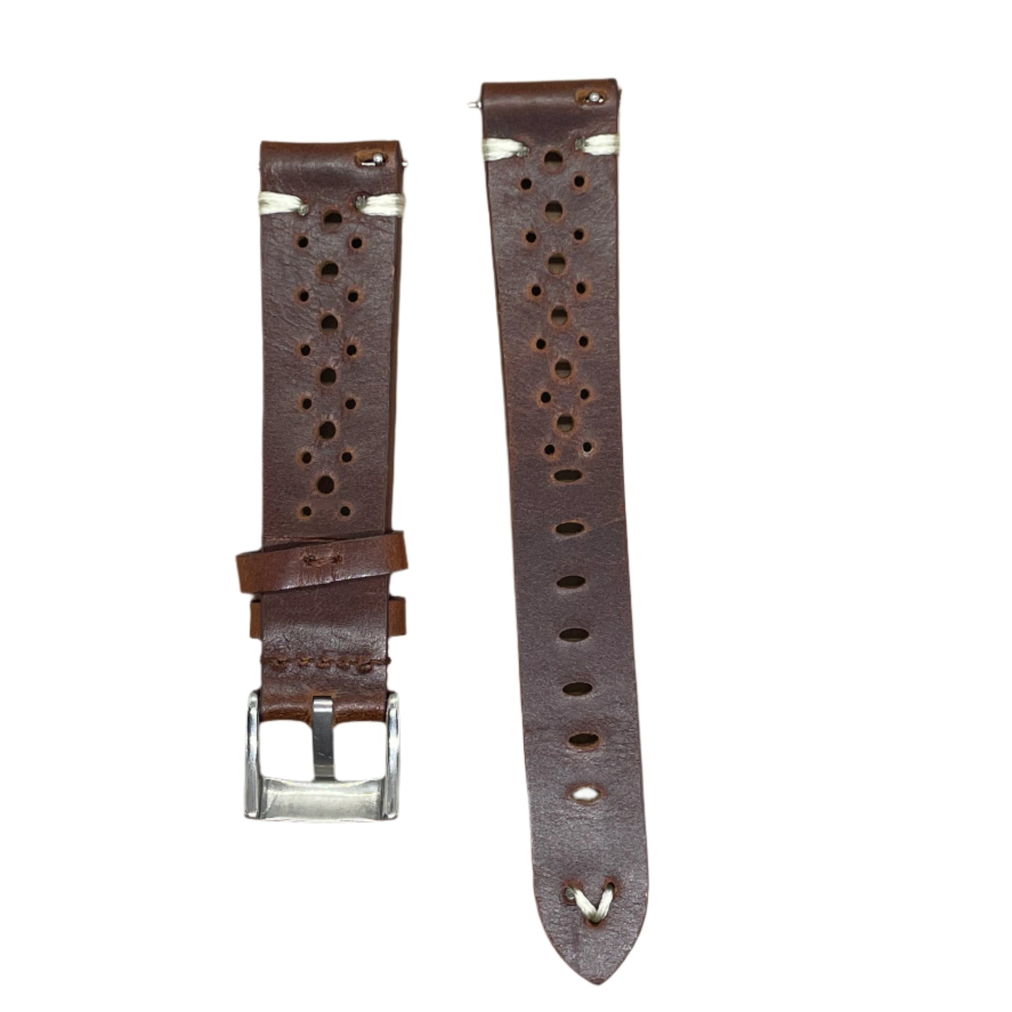 Full Grain Leather Rally Strap – Premium Quality with Quick Release - Suparv