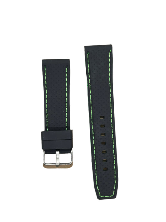 Dual-Tone Sturdy Silicone Strap – 20mm / 22mm Sporty Fit - Suparv