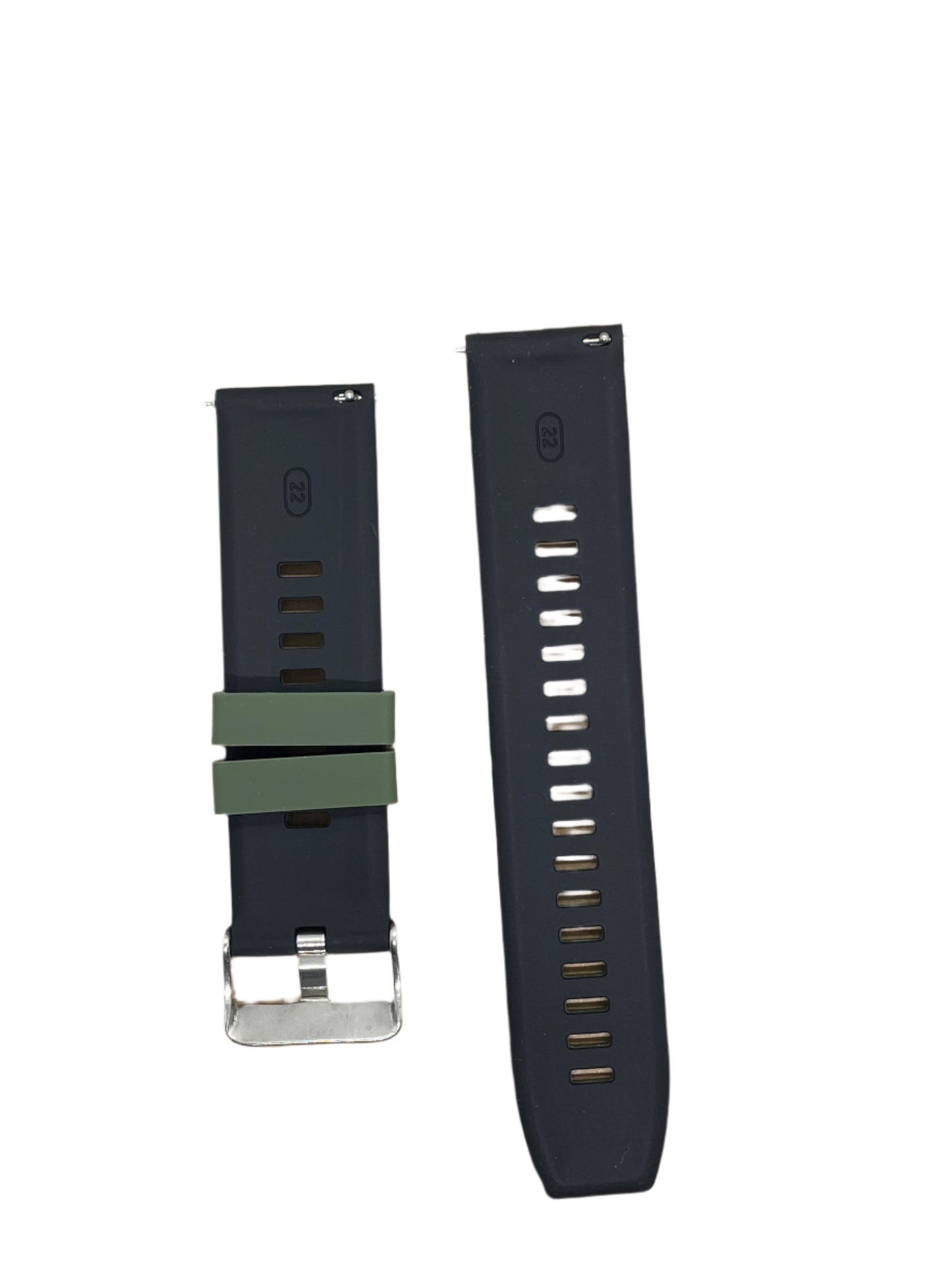 Sporty Silicone Strap – 22mm with Quick Release - Suparv