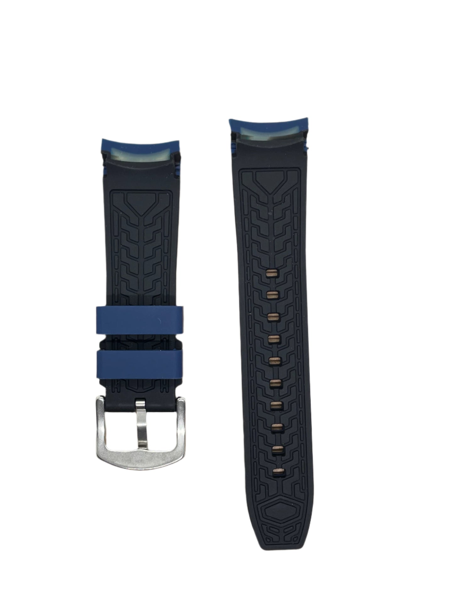 22mm Curved End Premium Silicone Strap - Suparv