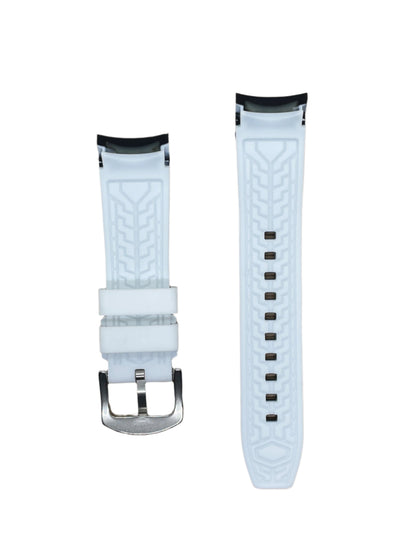 22mm Curved End Premium Silicone Strap - Suparv