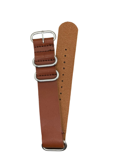 Classic Leather NATO Strap | Vintage-Inspired Elegance & Durability - Suparv
