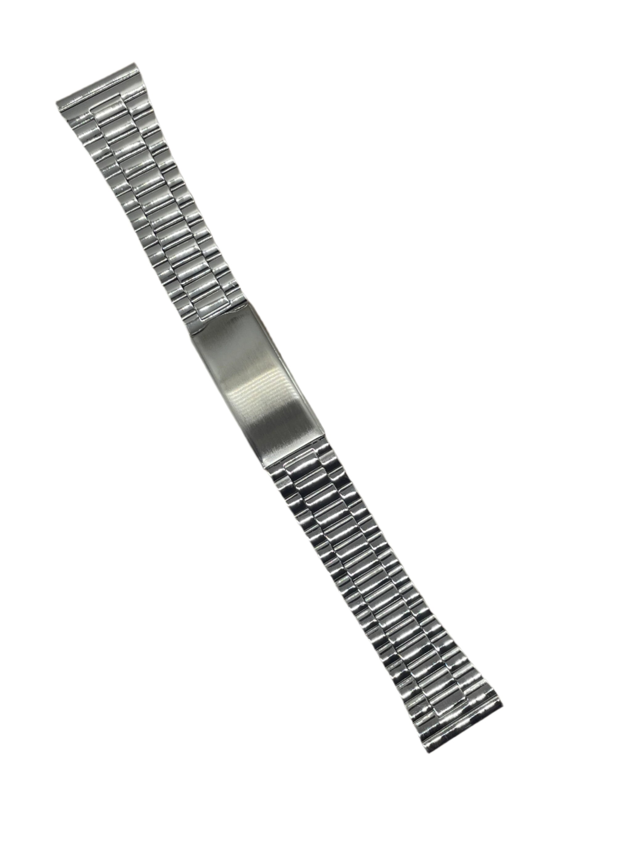 20mm Stainless Steel Bracelet – Folded Links - Suparv