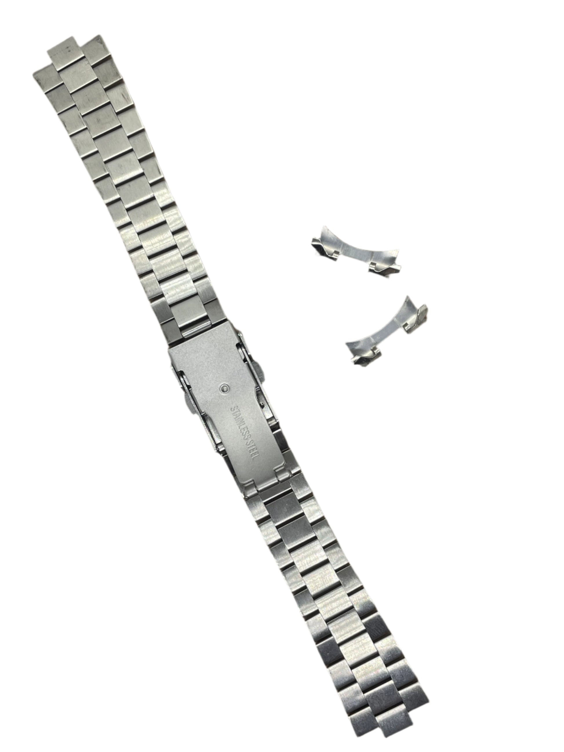 20mm Solid Links Curved End Presidential & Jubilee Bracelet - Suparv