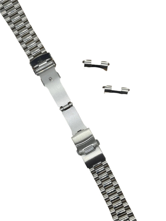 20mm Solid Links Curved End Presidential & Jubilee Bracelet - Suparv