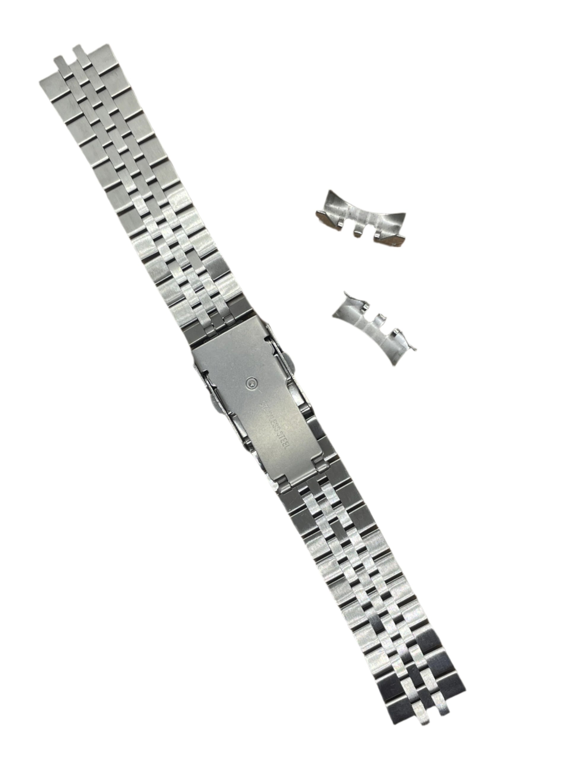 20mm Solid Links Curved End Presidential & Jubilee Bracelet - Suparv
