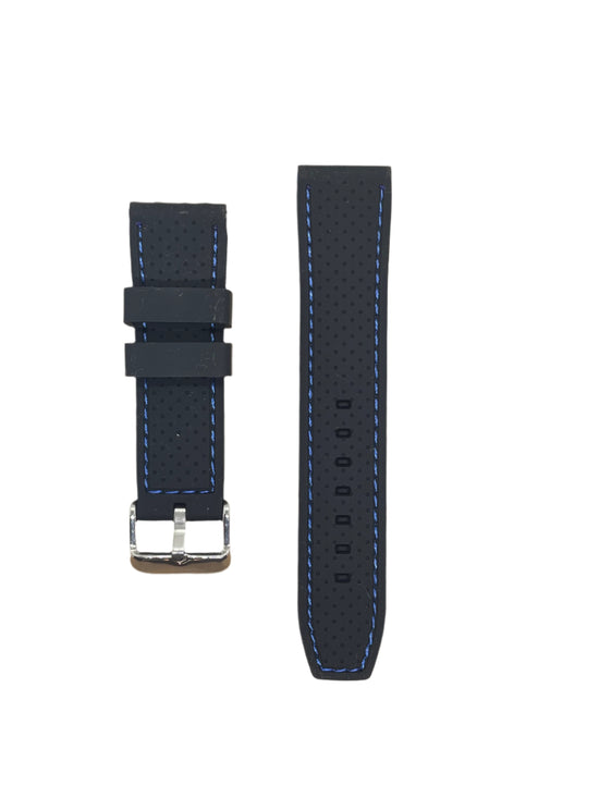 Dual-Tone Sturdy Silicone Strap – 20mm / 22mm Sporty Fit - Suparv