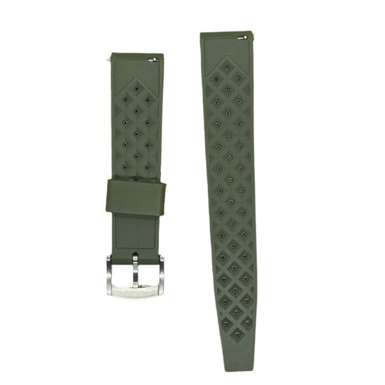 Tropic Style Rubber Strap – 20mm with Quick Release - Suparv